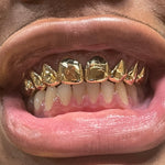 8 Piece 10K Gold Grill