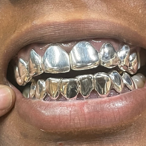 6 Piece Silver Grill