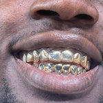 14K Solid Gold Grill 