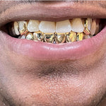 Men's 6 Piece Gold Grill